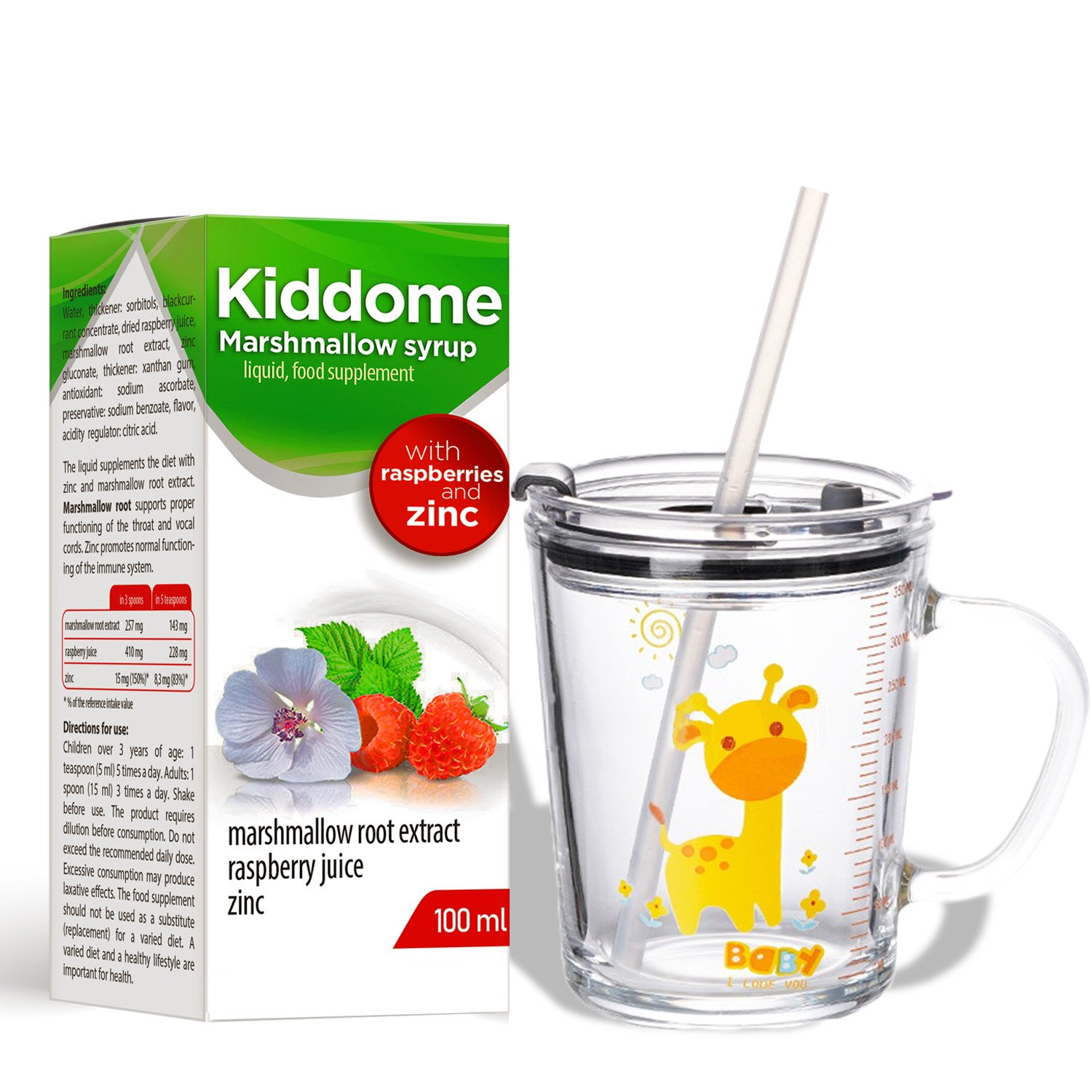 Siro Tăng Sức Đề Kháng Kiddome Cho Trẻ Em, Bổ Sung Kẽm Và Thảo Dược Củng Cố Hệ Miễn Dịch, Hỗ Trợ Giảm Ho. Chai 100ml.&nbsp;